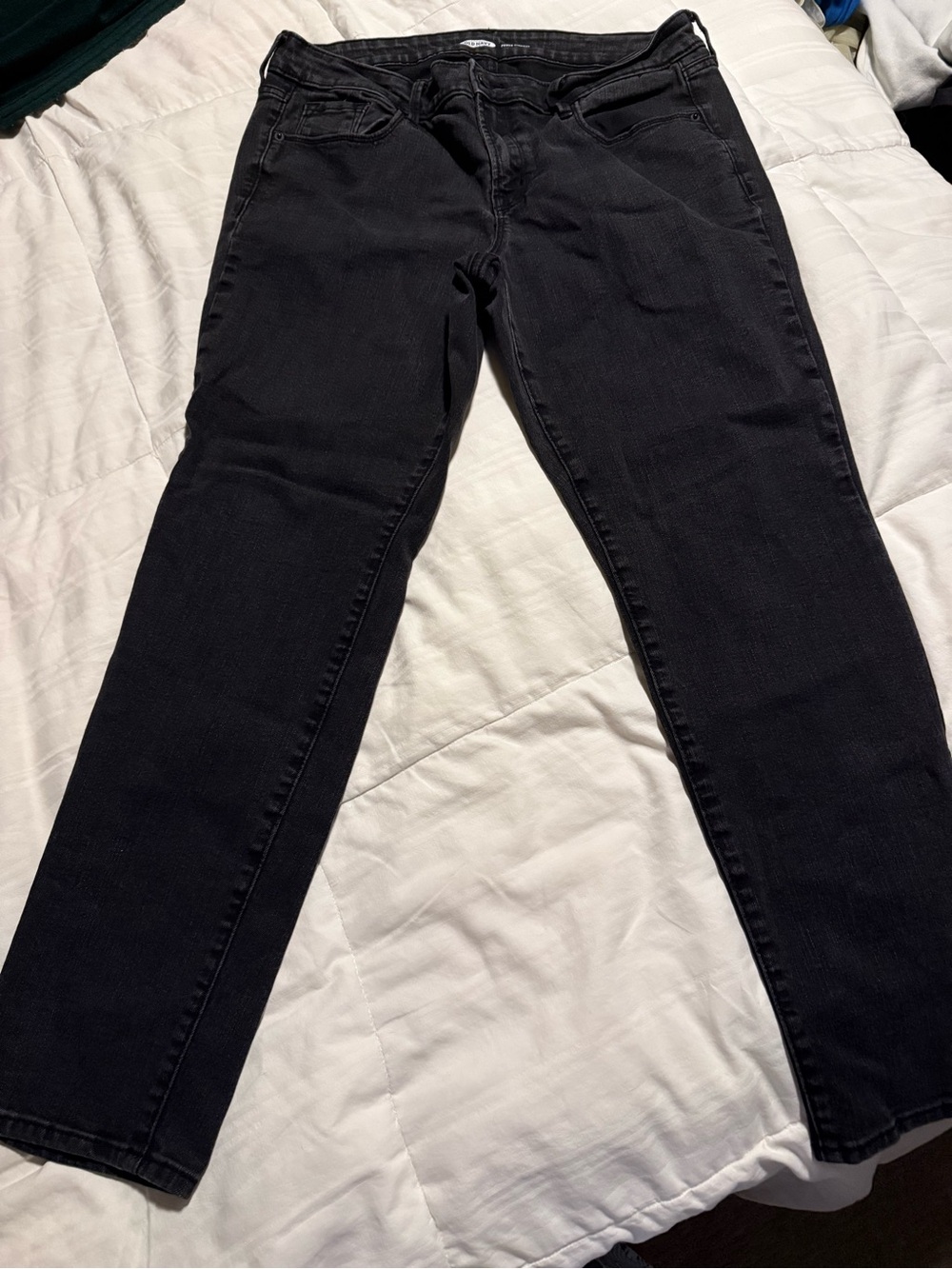Old Navy Black Straight Leg Jeans